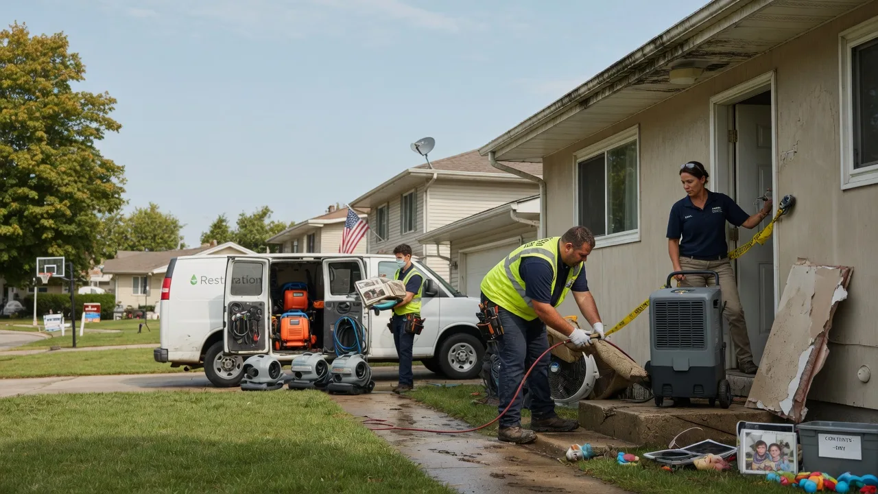 Water Damage Restoration in Erie, PA near me